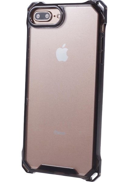 Apple iPhone 7 Plus/8 Plus/6 Plus/6s Plus Plus Case Four Corner Drop Anti-Drop Telefon Kapak Tespit Edici Siyah (Yurt Dışından)