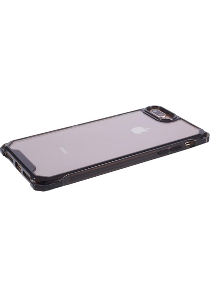 Apple iPhone 7 Plus/8 Plus/6 Plus/6s Plus Plus Case Four Corner Drop Anti-Drop Telefon Kapak Tespit Edici Siyah (Yurt Dışından)