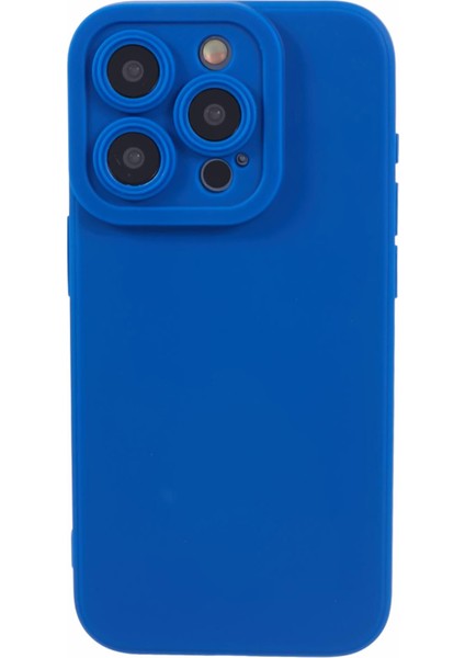 Apple iPhone 13 Pro Max Case Matte Tpu Telefon Kapak Koruyucu (Hassas Kesim) Için Yx Serisi -Blue (Yurt Dışından)
