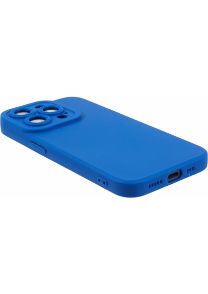 Apple iPhone 13 Pro Max Case Matte Tpu Telefon Kapak Koruyucu (Hassas Kesim) Için Yx Serisi -Blue (Yurt Dışından)