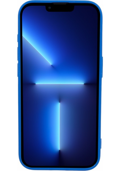 Apple iPhone 13 Pro Max Case Matte Tpu Telefon Kapak Koruyucu (Hassas Kesim) Için Yx Serisi -Blue (Yurt Dışından)