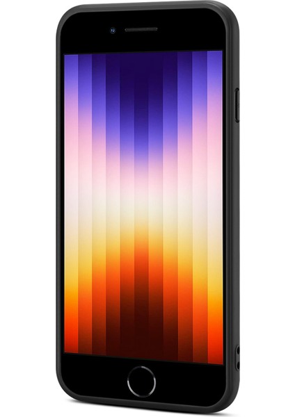 Apple iPhone 7 4.7 Inç/8 4.7 Inç Cep Telefonu Kılıf Buzağı Dokusu Pc+Tpu+Pu Deri Kapak-Moral (Yurt Dışından)