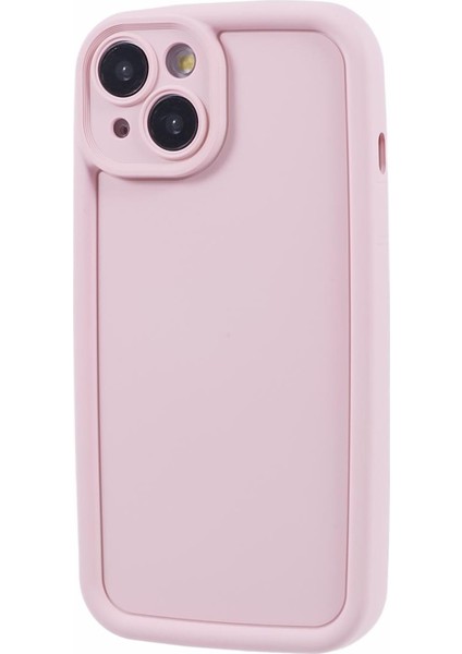 Apple iPhone 13 Için Dy Serisi 6.1 Inç Kasa Yumuşak Tpu Ka Cep Telefonu Arka Kapak (Hassas Kesim) -Pink (Yurt Dışından)