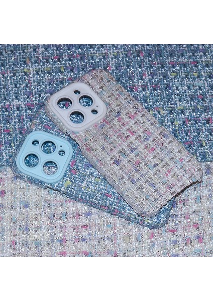 Apple iPhone 14 Pro Max Case Anti-Slip Tpu+Bez Telefon Kapağı Lens Çerçeve Kırmızısı (Yurt Dışından)