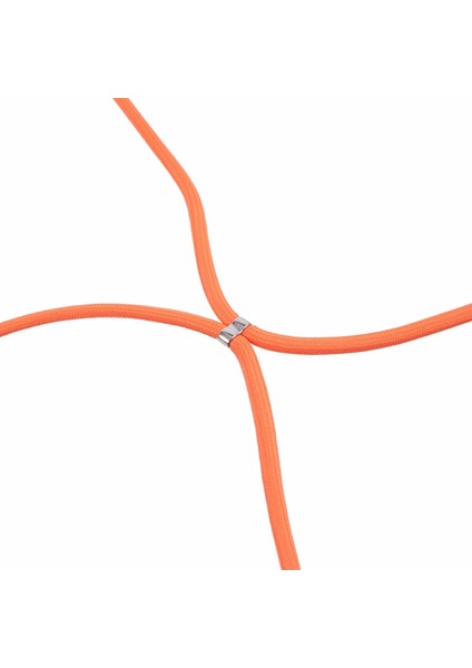 Apple iPhone 14 Pro Case Için Long Lanyard-Orange ile Ka Yumuşak Tpu Fiber Astar Telefon Kapağı (Yurt Dışından)