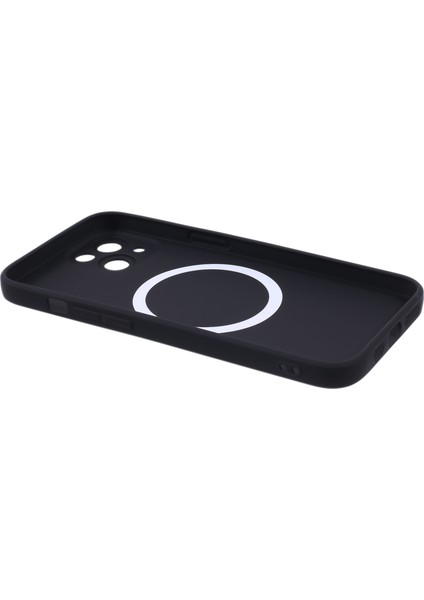 Apple iPhone 14 Plus Artı Manyetik Kasa Için Magsafe Sıvı Silikon Telefon Kapağı ile Uyumlu Kamera Lens Koruyucu-Black ile (Yurt Dışından) fırsatları