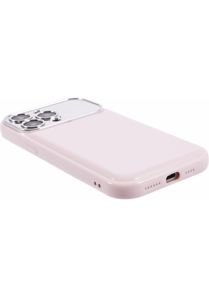 Hyt Serisi Apple iPhone 13 Pro Case Electleclating Lens Çerçevesi Şeker Renk Tpu Kapağı (Hassas Kesim) -Pink (Yurt Dışından)