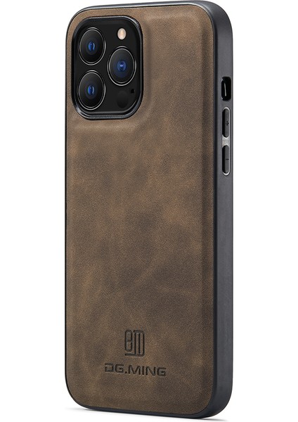 Apple iPhone 12/12 Pro Case Düşüş Koşullu Pu Deri+Pc+Tpu Geri Kabuk Kavurası (Yurt Dışından)