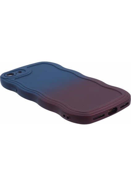 Apple iPhone 7/8 Için Jtw Serisi (Tpu Kılıf Dalgalı Kenar Çift Renkli Telefon Geri Kapak Sapfire+Koyu Mor (Yurt Dışından) indirimleri