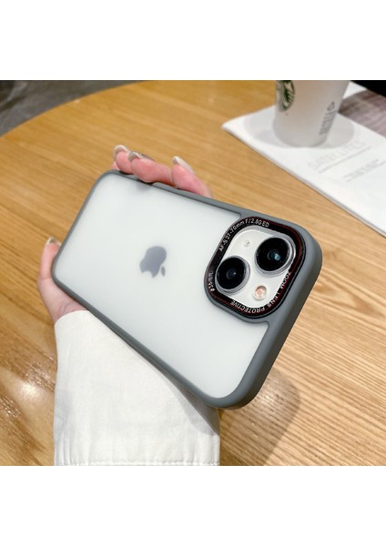 Apple iPhone 14 Plus Için Case Bump Geçirmez Cep Telefonu Tpu+Pc Kapak-Grey (Yurt Dışından)