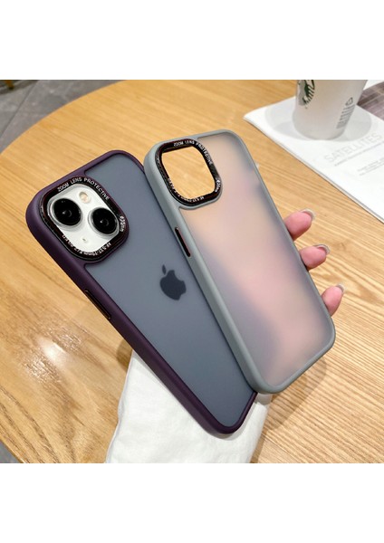 Apple iPhone 14 Plus Için Case Bump Geçirmez Cep Telefonu Tpu+Pc Kapak-Grey (Yurt Dışından)
