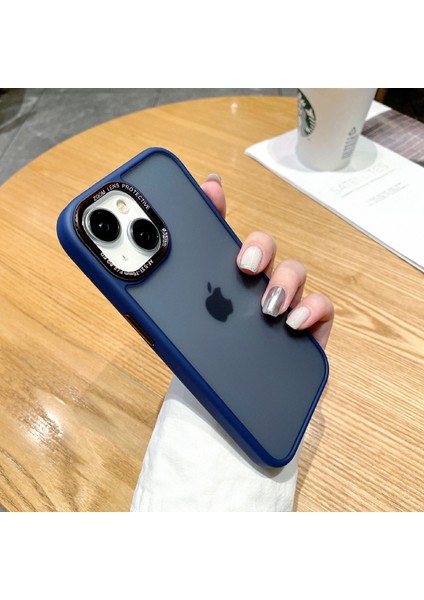 Apple iPhone 14 Plus Case Bump Geçirmez Cep Telefonu Tpu+Pc Kapak Mavisi (Yurt Dışından)