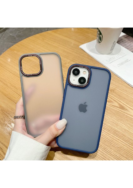 Apple iPhone 14 Plus Case Bump Geçirmez Cep Telefonu Tpu+Pc Kapak Mavisi (Yurt Dışından)