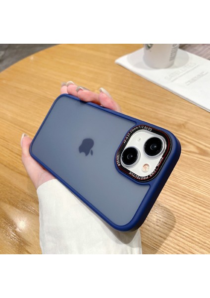 Apple iPhone 14 Plus Case Bump Geçirmez Cep Telefonu Tpu+Pc Kapak Mavisi (Yurt Dışından)