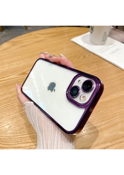 Apple iPhone 14 Plus Case Için Tpu+Pc Anti Drop Anti-Drop Telefon Kapağı Lens Film-Morası ile (Yurt Dışından) fiyatları