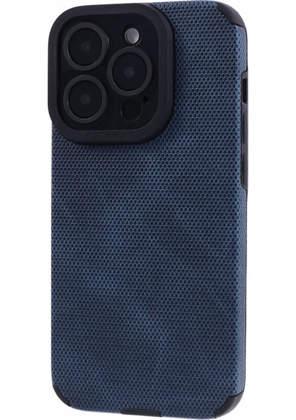 Apple iPhone 13 Pro Max Case Tpu+Pu Deri Şok Emici Kapak-Mavi Için Morandi Stil (Yurt Dışından)