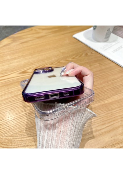 Apple iPhone 14 Plus Case Için Tpu+Pc Anti Drop Anti-Drop Telefon Kapağı Lens Film-Morası ile (Yurt Dışından) fırsatları