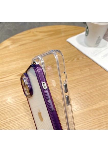 Apple iPhone 14 Plus Case Için Tpu+Pc Anti Drop Anti-Drop Telefon Kapağı Lens Film-Morası ile (Yurt Dışından) indirimleri