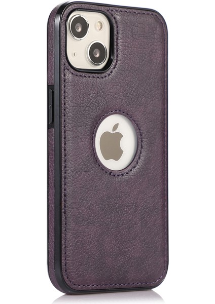 Apple iPhone 14 Plus Için Cep Telefonu Kılıfı Tpu+Pu Deri Şok Geçirmez Arka Kapak Logo View Tasarım-Doğru (Yurt Dışından) fiyatları