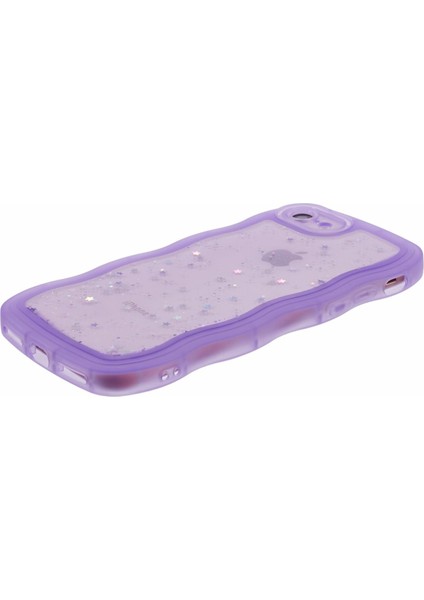 Apple iPhone 7/8 Için Jtw Serisi (Case Glitter Stars Wavy Edge Tpu Kapak-Mor (Yurt Dışından) fırsatları