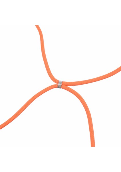 Apple iPhone 12 Pro Max Case Fiber Astar Için Long Lanyard-Orange ile Ka Tpu Telefon Kapağı (Yurt Dışından)