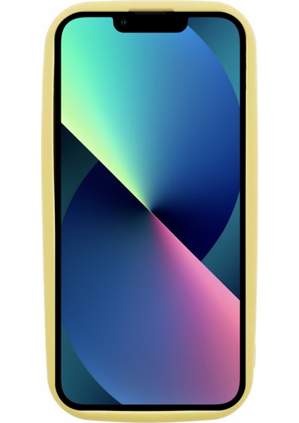 Apple iPhone 13 Için Dy Serisi Kasu Ka Finish Yumuşak Tpu Telefon Kapak Sarı (Yurt Dışından) fiyatları