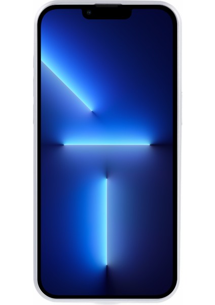 Apple iPhone 13 Pro Temperli Cam Kılıf Renkli Yapı Taşları Için Desen Telefon Geri Kapak Silver (Yurt Dışından)