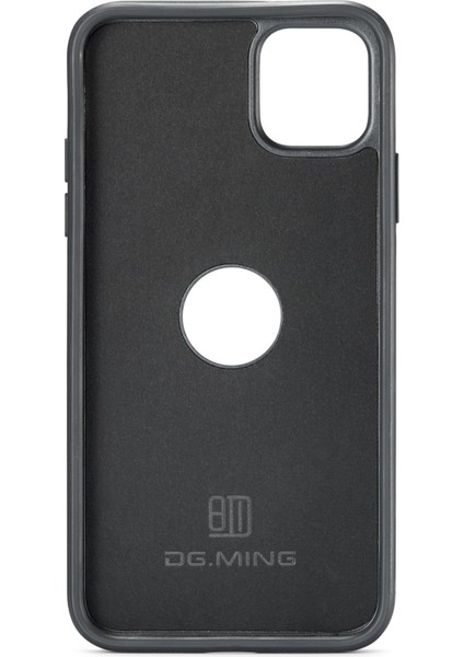Apple iPhone 11 Pro Max Için Case Deri Kaplama Telefon Kapağı Kablosuz Şarj Kuyruğu (Yurt Dışından)