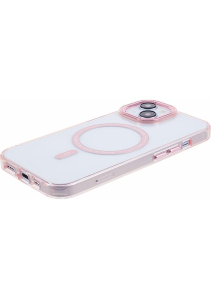 Tpu+Pc Apple iPhone 14 Plus Içintemiz Telefon Kapağı Plus Slim Case Magsafe-Pink ile Uyumlu (Yurt Dışından)