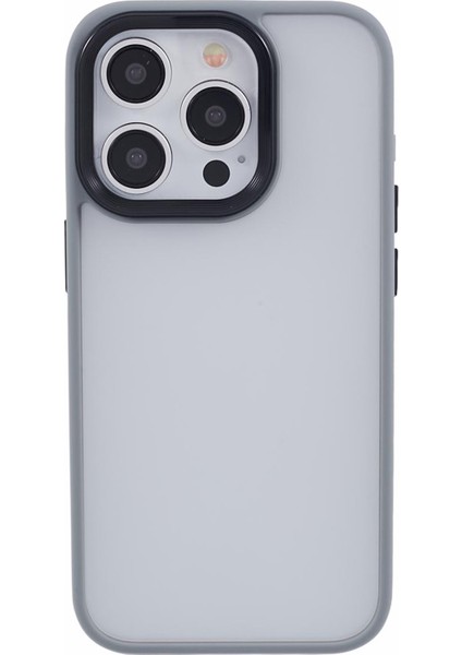 Fulexin Tpu+Akrilik Kabuk Için Apple iPhone 15 Pro Damla Dayanıklı Telefon Kılıfı Cilt Touch Geri Kapak Grey (Yurt Dışından) modelleri