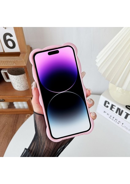 Apple iPhone 14 Pro Max Max Tasarısı Yumuşak Tpu Kalu Telefon Geri Kabuk-Dark Mor (Yurt Dışından)