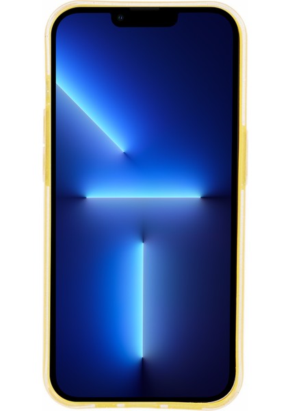 Apple iPhone 13 Pro Max Için 6.7 Inçlik Kasa Işıltılı Anti-Çizik Cep Telefonu Tpu Cover-Sarı (Yurt Dışından)