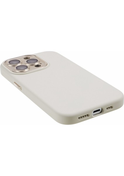 Apple iPhone 14 Pro Max Metal+Temsilli Cam Lens Koruyucu Telefon Kılıfı Sıvı Silikon+Pc Anti-Hoş (Yurt Dışından) fırsatları
