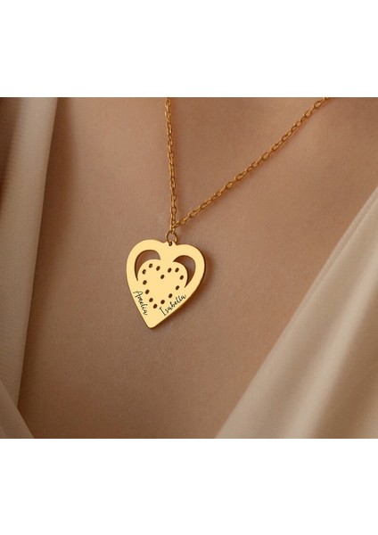 925 Ayar Gümüş Kalp Isim Kolye fiyatları