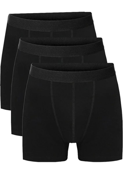 Erkek Pamuklu 6'lı Beyaz Atlet ve 6'lı Siyah Boxer 12 Parça Set fiyatları