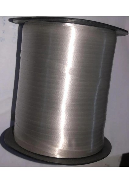 Rafya 200 m Uzunluk x 5 mm Genişlik Piano Mat Renkler Gümüş Renk