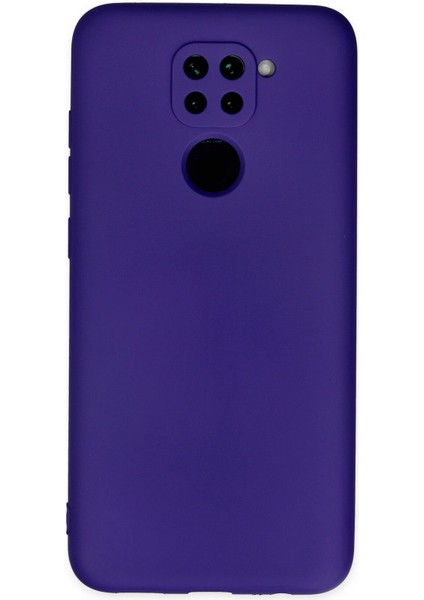 Xiaomi Redmi Note 9 Kılıf Nano Içi Kadife Silikon - Mor