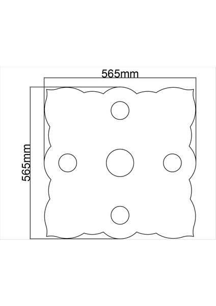 Tavan Spot Göbek Tsg-13-56 cm Çap fırsatları