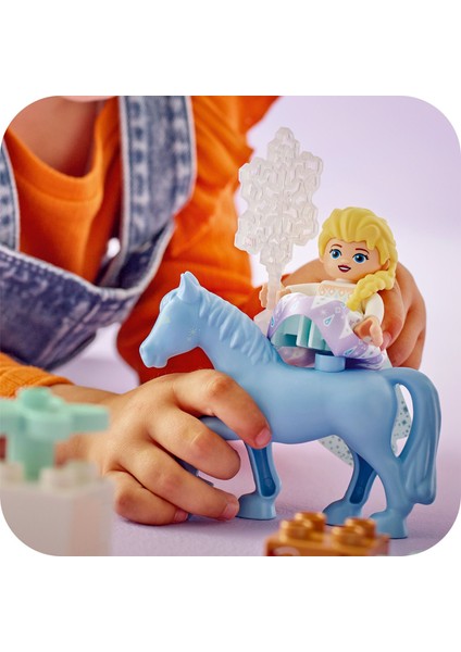 LEGO® DUPLO® | Disney Elsa ve Bruni Büyülü Ormanda 10418 - 2 Yaş ve Üzeri Çocuklar Için Elsa Mini Bebek Figürü Içeren Eğitici Oyuncak Yapım Seti (31 Parça)