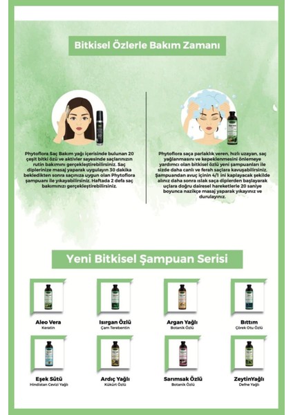Aloe Vera ve Keratinli Bitkisel Şampuan modelleri