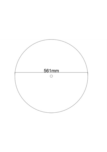 Lamba Tavan Göbeği-13- 56 cm-2 Adet