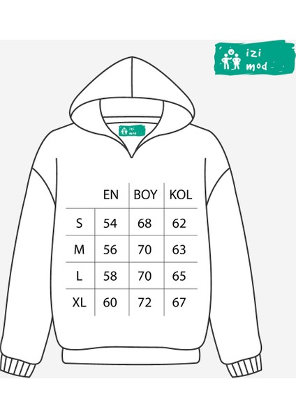 Şemsiyeli Ördek Cepli Hoodie