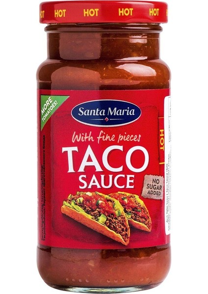 Taco Sauce Hot 230 gr