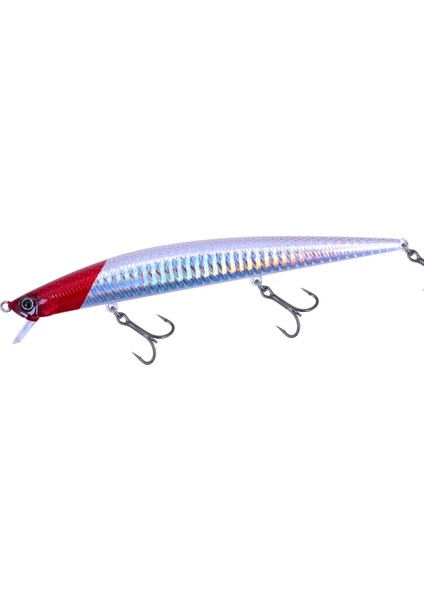 Tide Minnow Slim 140 Flyer AHA0639 Red Head Double White