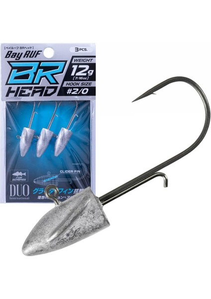 Bay Ruf Br Head Jighead 12GR #2/0 (3 Adet)