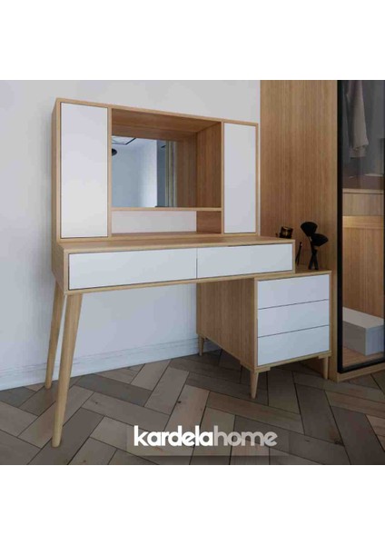 Kardela Makyaj Masası Dolaplı Çekmeceli modelleri
