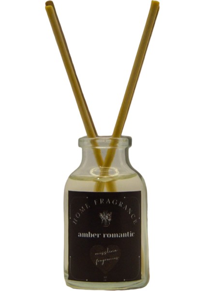 Amber Romantic Bambu Çubuklu Oda Ortam Kokusu 20 ml