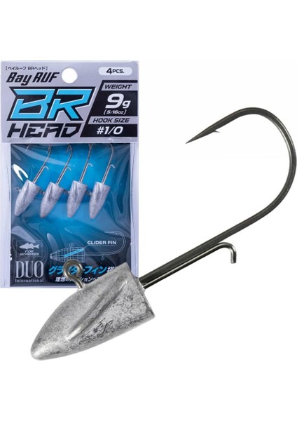 Bay Ruf Br Head Jighead 9gr #1/0 (3 Adet)