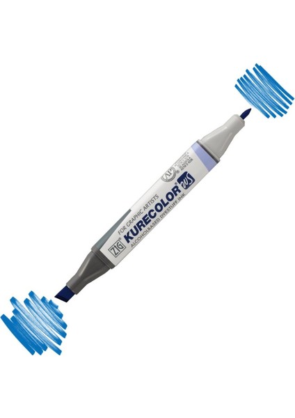 Kurecolor KC3000 Twin S Marker Kalem 366 367 Dull Blue