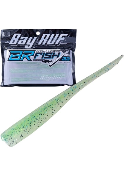 Bay Ruf Br Fish 3.3 Silikon Kuyruk 8.3 cm S045 Kibinago Green (7 Adet)